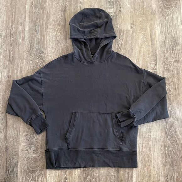 Athleta Balance Hoodie Black - Size: Medium - Picture 6 of 6